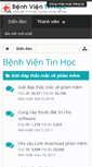 Mobile Screenshot of benhvientinhoc.com